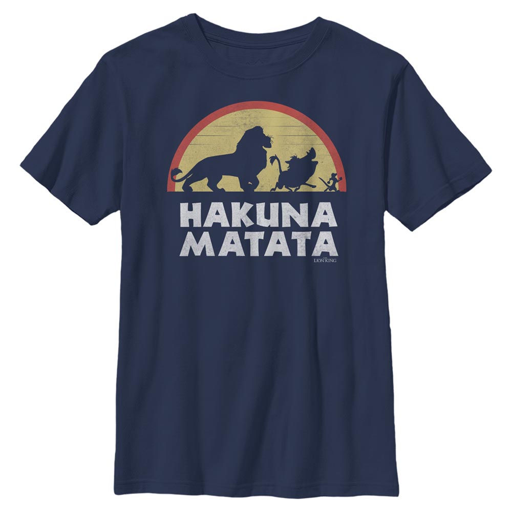 Disney - Le Roi lion - Photo de groupe Hakuna Walk 2 - Enfant T-shirt
