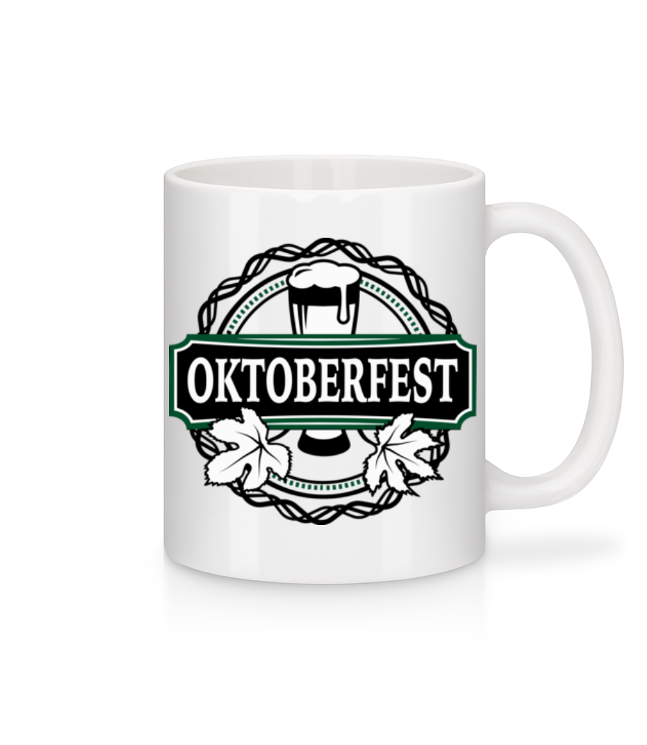 Oktoberfest · Mug en céramique blanc