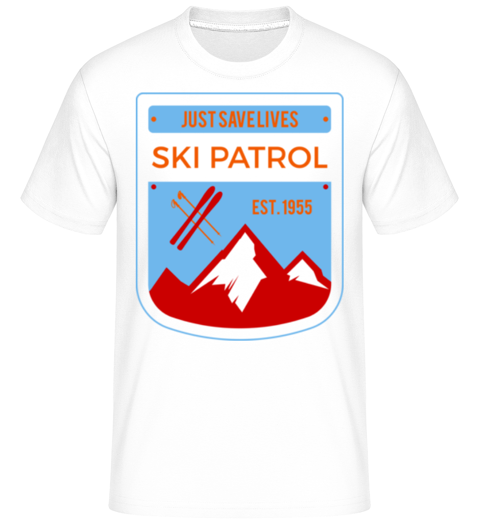 Ski Patrol Sign ·  T-Shirt Shirtinator homme