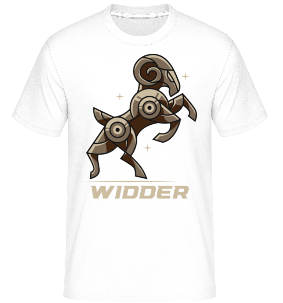 Mecha Roboter Sternzeichen Widder · Shirtinator Männer T-Shirt