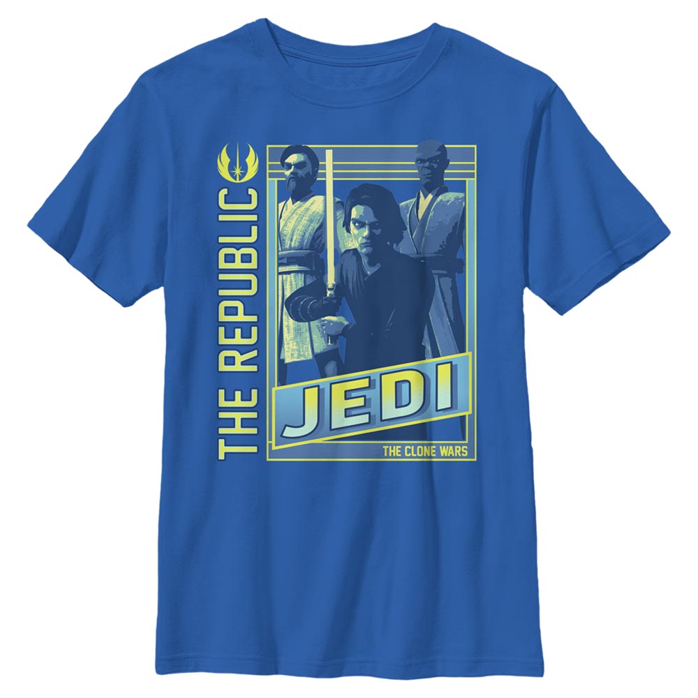 Star Wars - The Clone Wars - Gruppe JEDI Group - Kinder T-Shirt