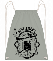 Gentlemen's Club - Sac à dos Drawstring - Anthracite - Vorn