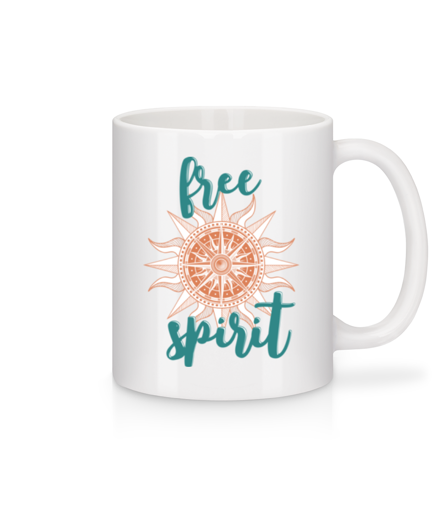Free Spirit · Mug en céramique blanc