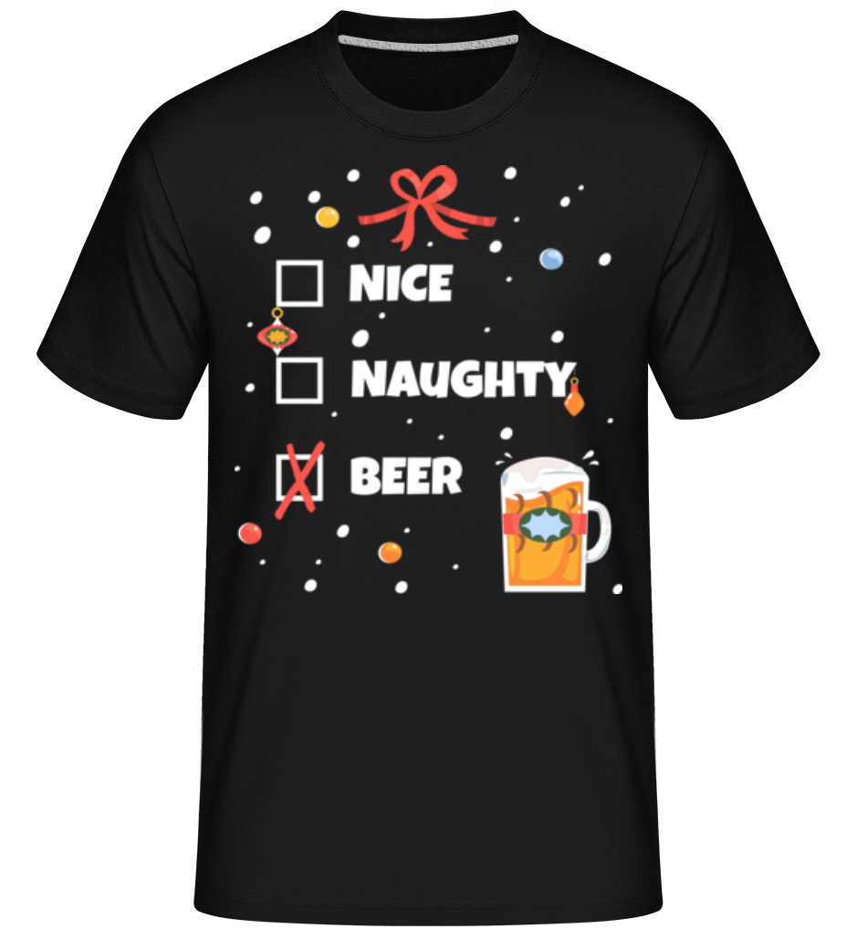 Nice Naughty Beer ·  T-Shirt Shirtinator homme