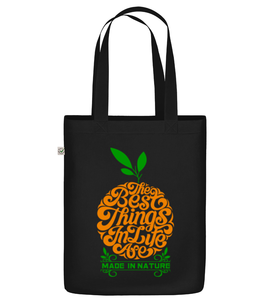 The Best Things In Life · Sac en toile bio