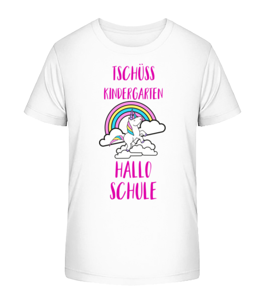 Hallo Schule Einhorn · Kinder Bio T-Shirt Stanley Stella 2.0