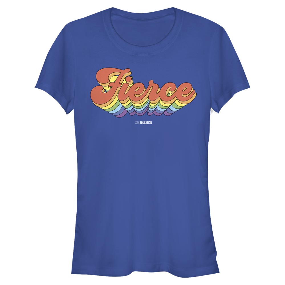 Netflix - Sex Education - Texte Fierce - Femme T-shirt