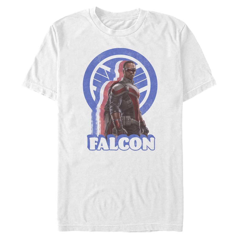 Marvel - Falcon et le soldat de l'hiver - Falcon Distressed - Homme T-shirt