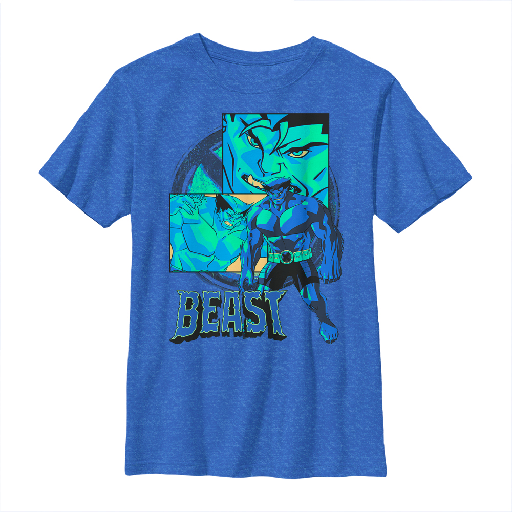 Royalblau meliert