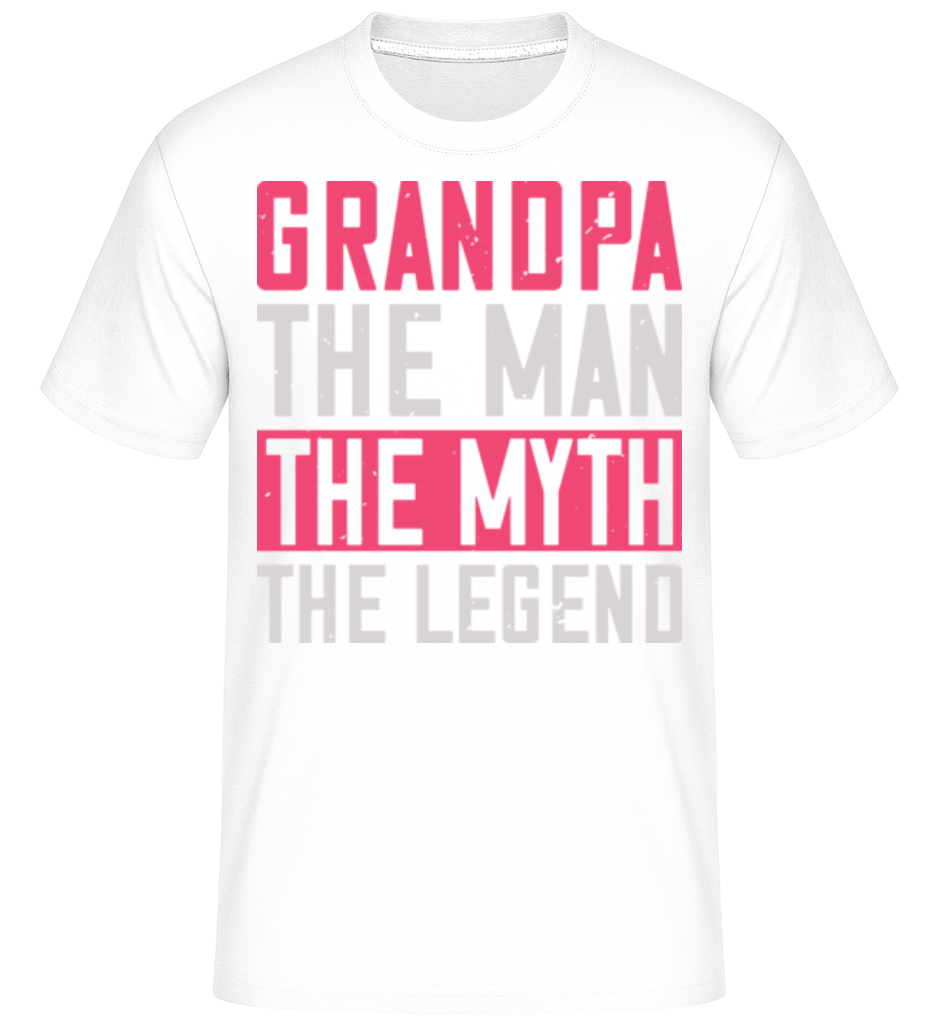 Grandpa The Myth ·  T-Shirt Shirtinator homme
