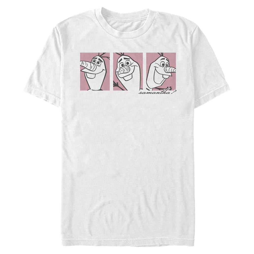 Disney - La Reine des neiges - Olaf Samantha - Homme T-shirt