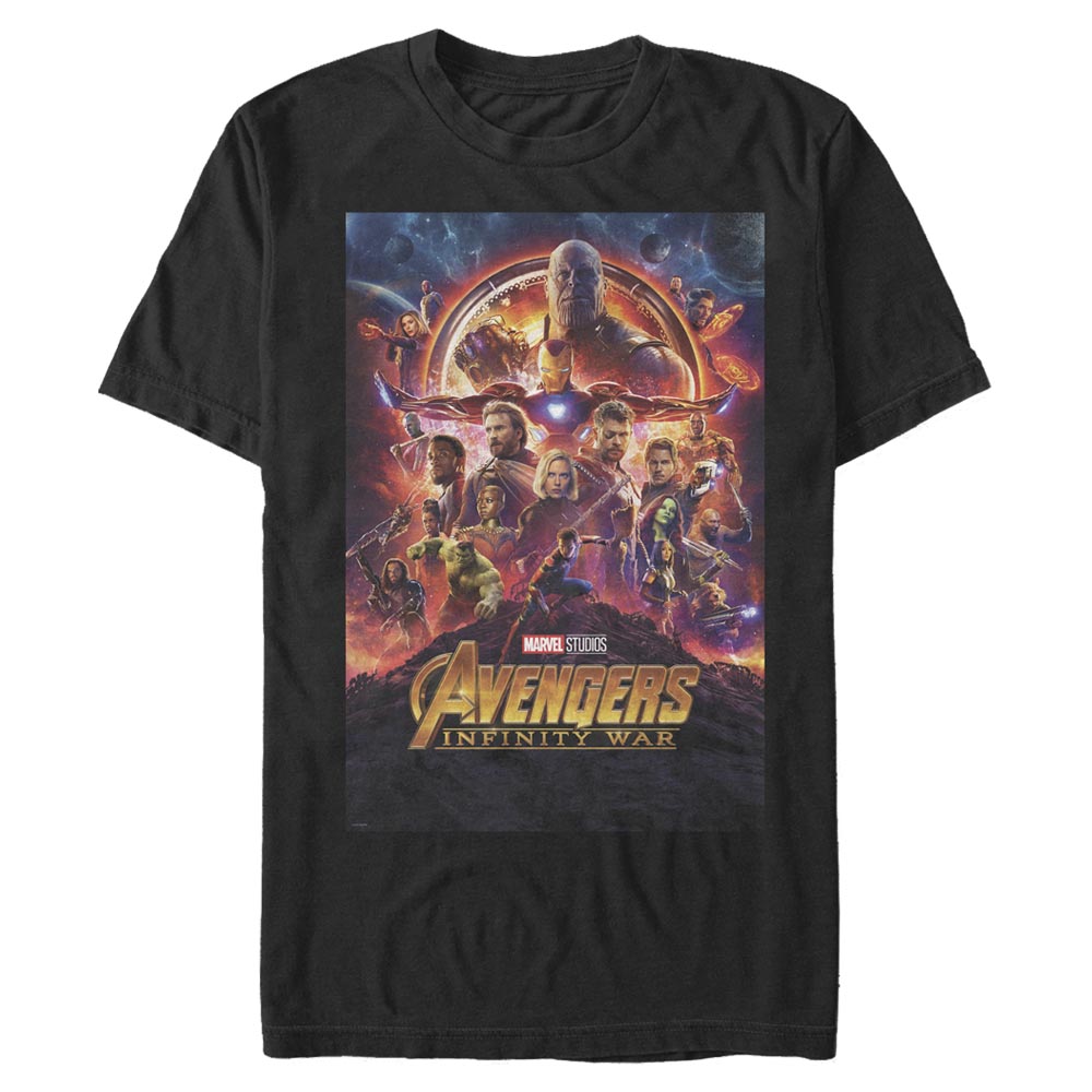 Marvel - Avengers Infinity War - Photo de groupe InfinityWar Poster - Homme T-shirt
