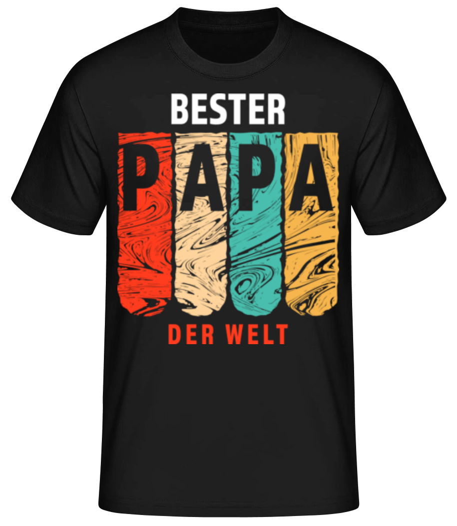 Bester Papa der Welt · Männer Basic T-Shirt