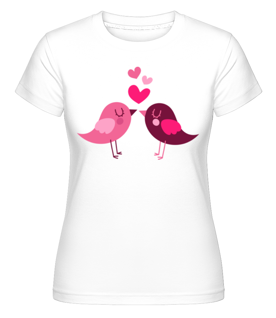 Amour Entre Oiseaux ·  T-shirt Shirtinator femme