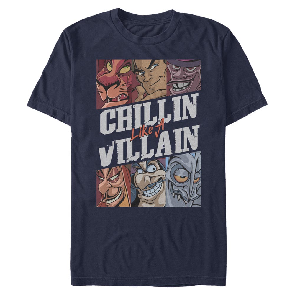 Disney - Les Méchants Disney - Photo de groupe Villains Chills - Homme T-shirt