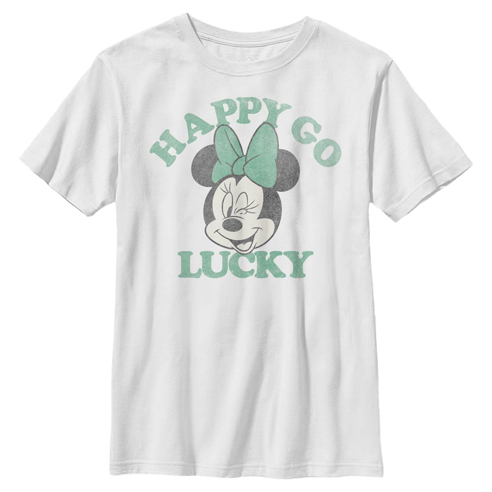 Disney Classics - Mickey Mouse - Minnie Mouse Lucky Minnie - St. Patrick's Day - Enfant T-shirt