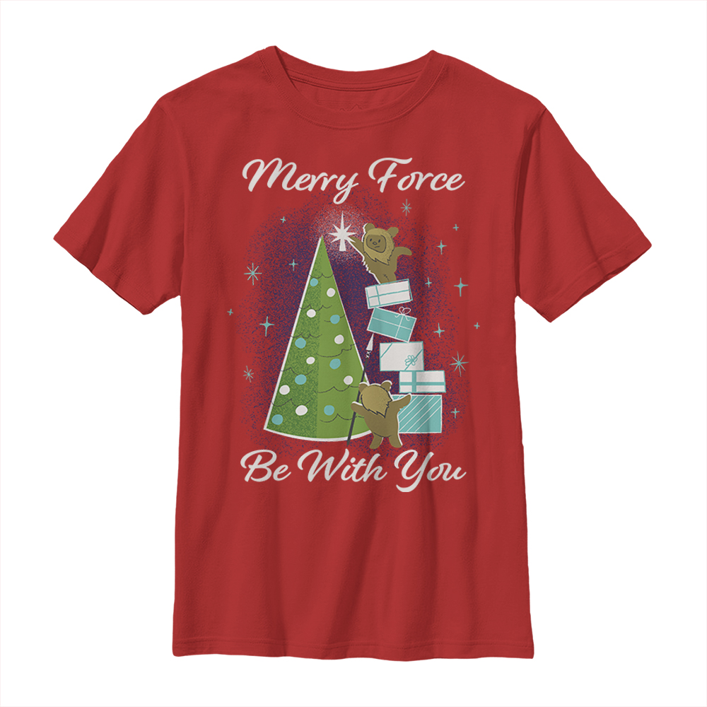 Star Wars - Ewoks Merry - Christmas - Enfant T-shirt