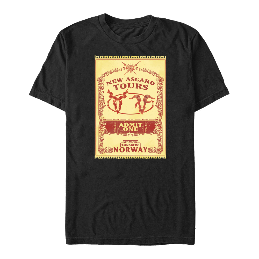 Marvel - Thor Love and Thunder - Logo Tours Poster - Homme T-shirt