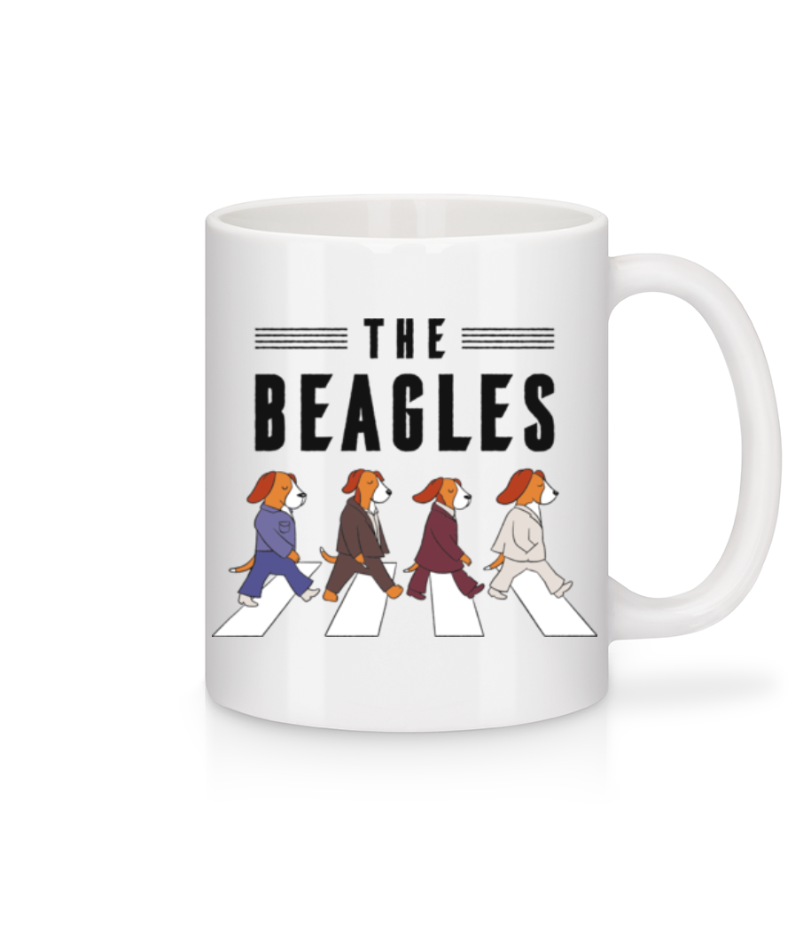 The Beagles · Mug en céramique blanc