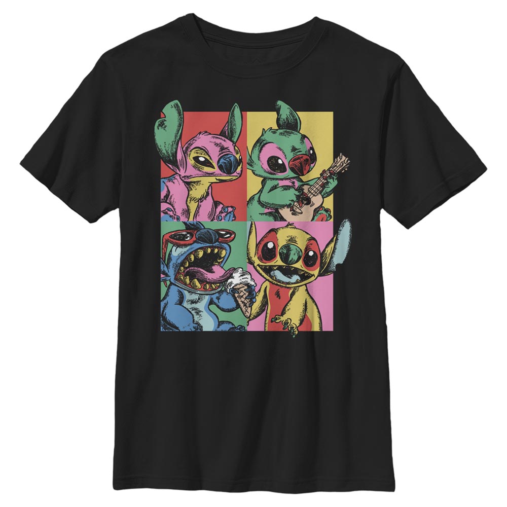 Disney Classics - Lilo & Stitch - Stitch Grunge - Enfant T-shirt