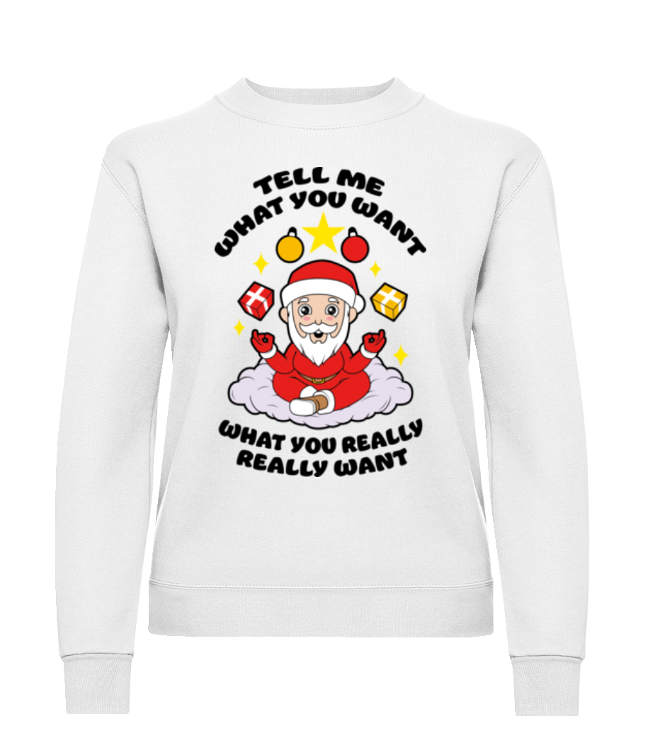 Tell Me What You Want · Sweatshirt Femme