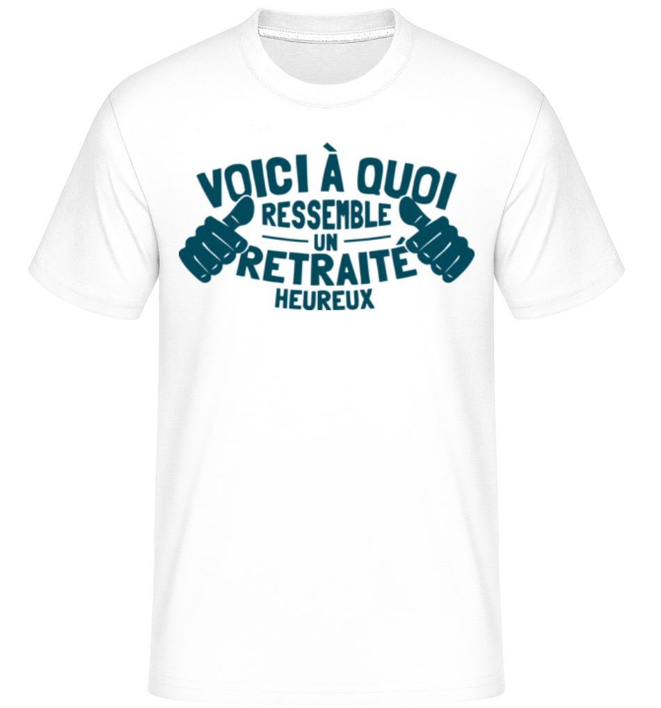 Un Retraité Heureux ·  T-Shirt Shirtinator homme