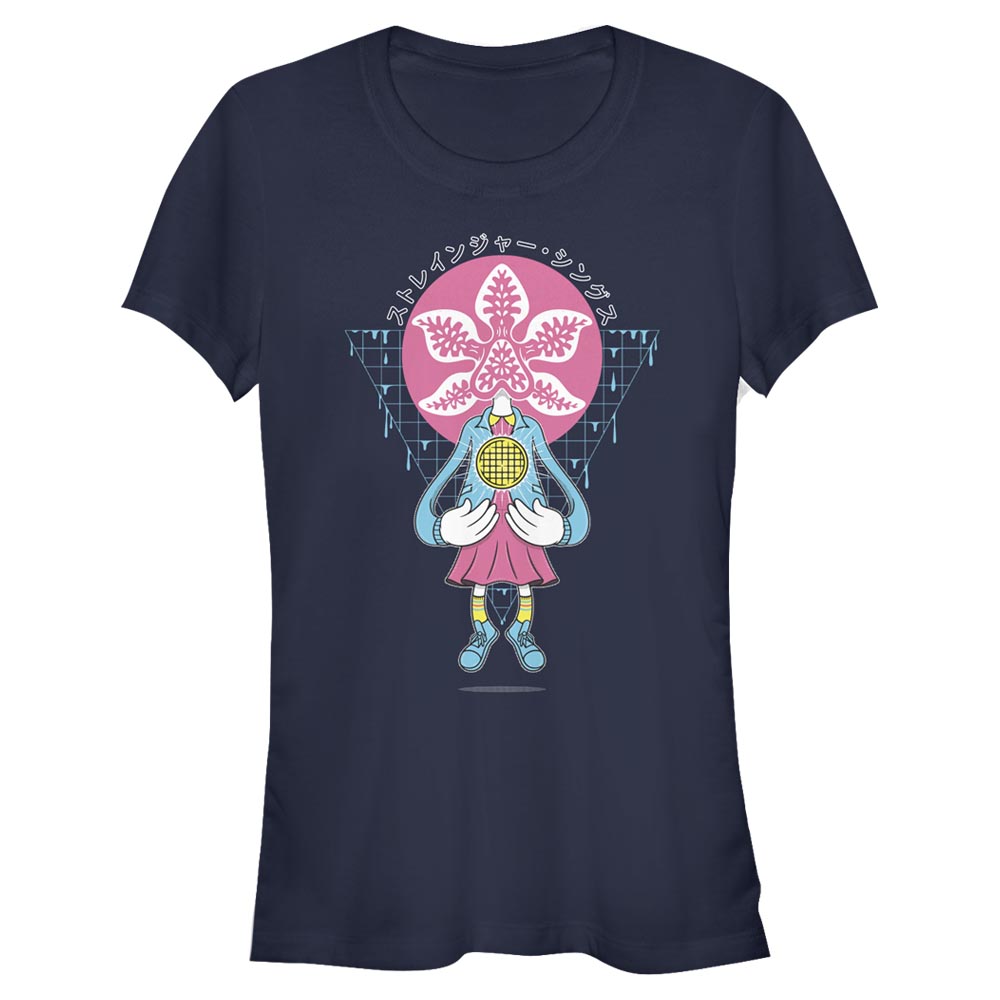 Netflix - Stranger Things - Eleven & Demogorgon Mashup - Femme T-shirt