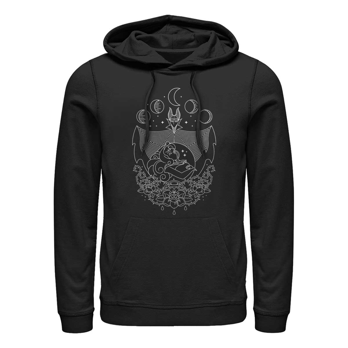 Disney - Sleeping Beauty - Maléfique Geo Line - Unisex Sweat à capuche