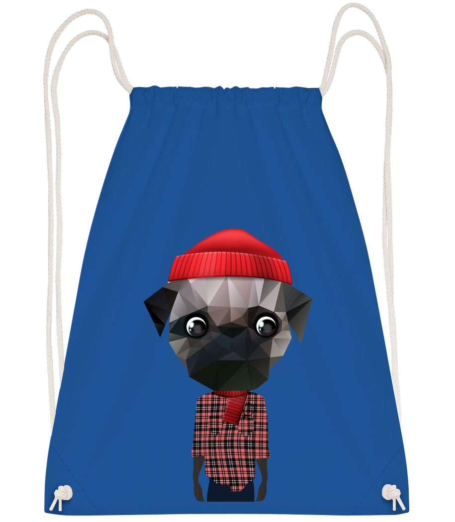 Hipster Chien Polygone · Sac à dos sport