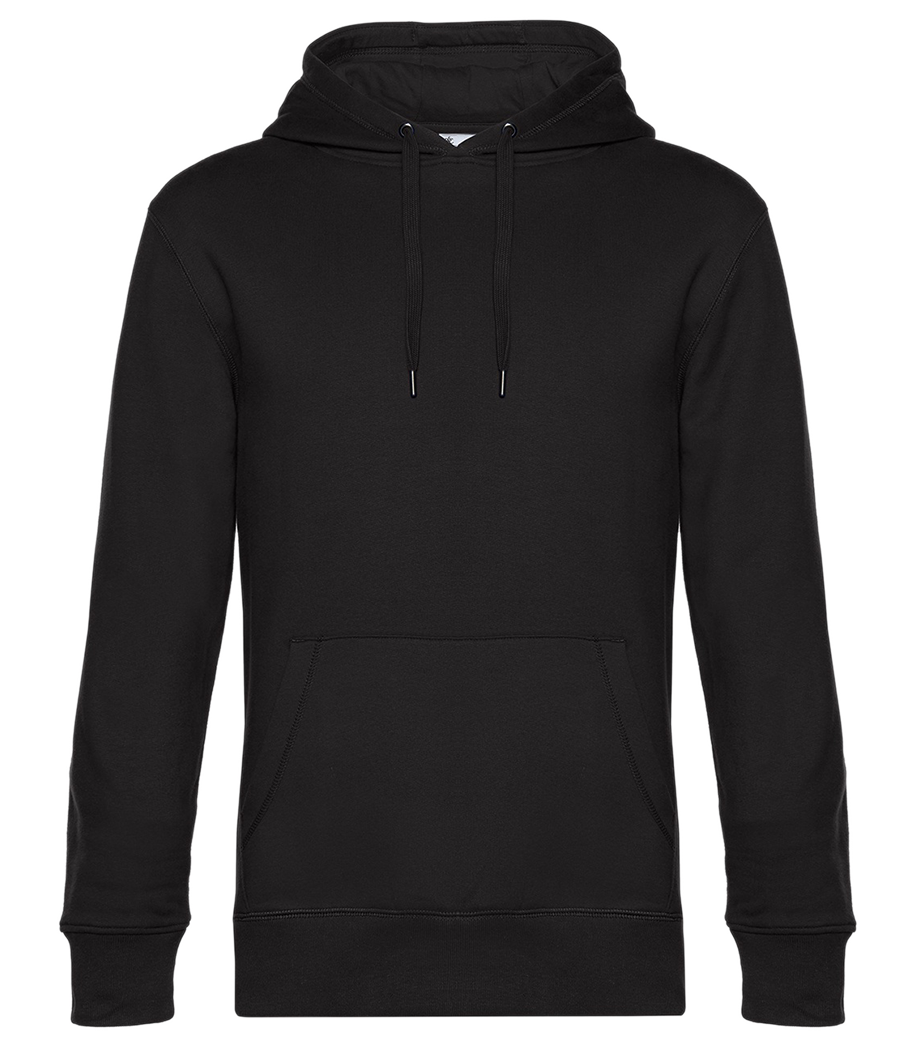 Sweat à capuche premium Unisexe - Noir - Devant