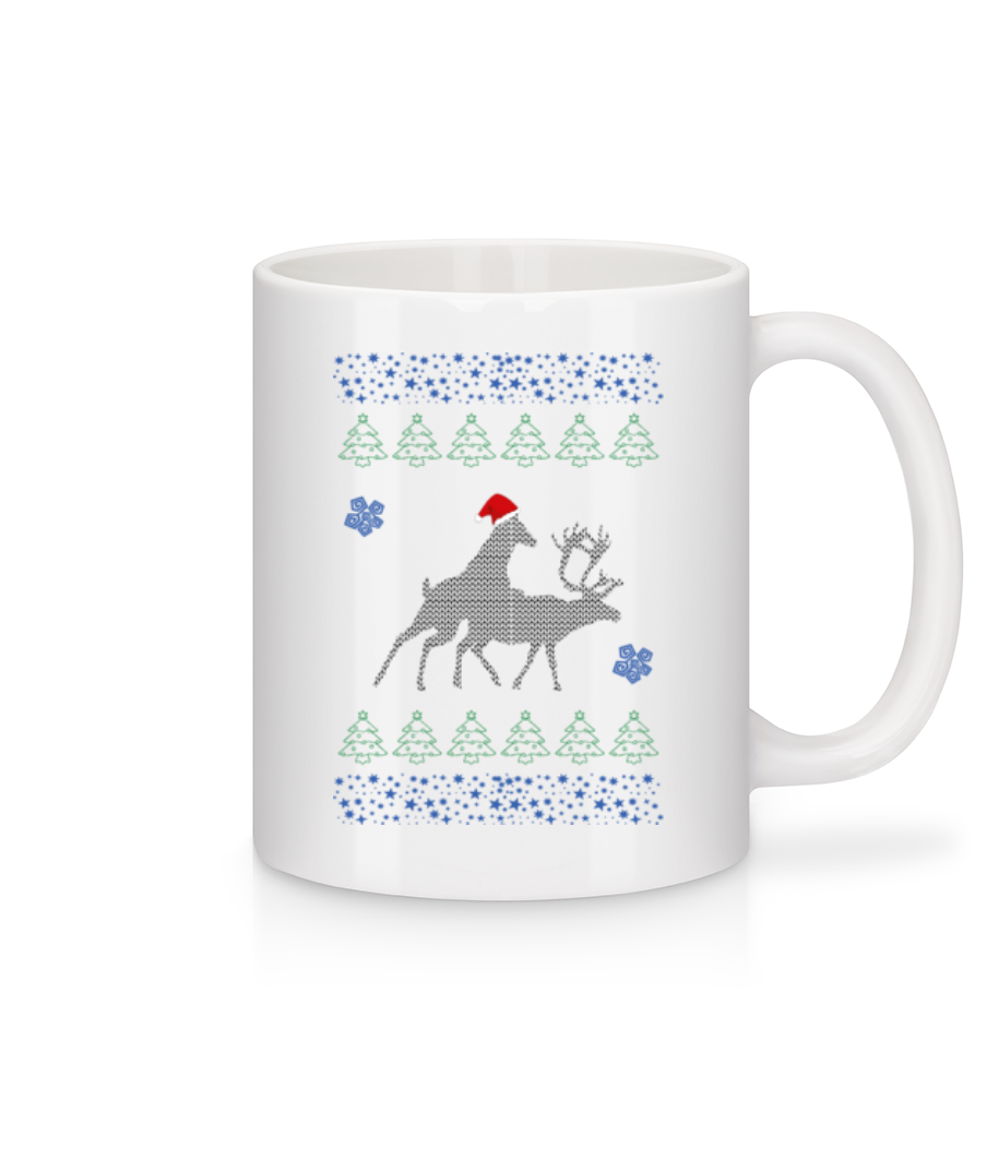 Soirée Entre Rennes · Mug en céramique blanc