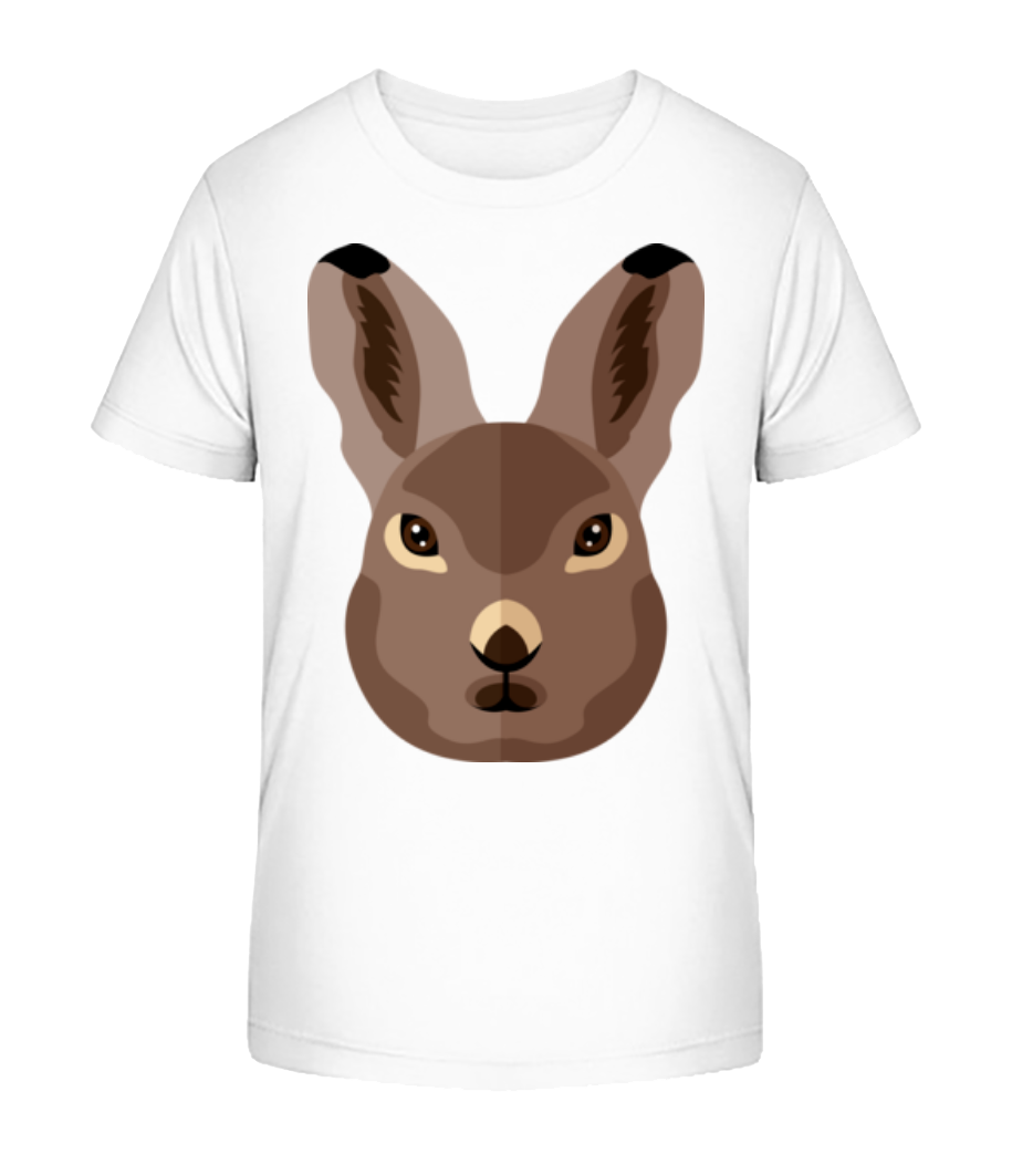 Lièvre Comic Ombre · T-shirt bio Enfant Stanley Stella 2.0