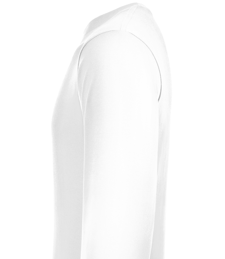 Aperçu: T-shirt à manches longues standard Homme - Blanc - Gauche