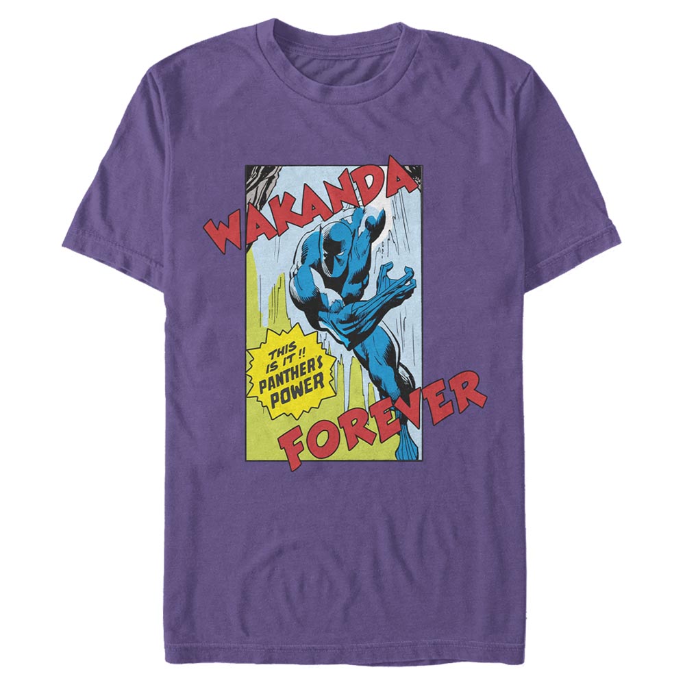 Marvel - Avengers - Black Panther Comic Strip - Homme T-shirt