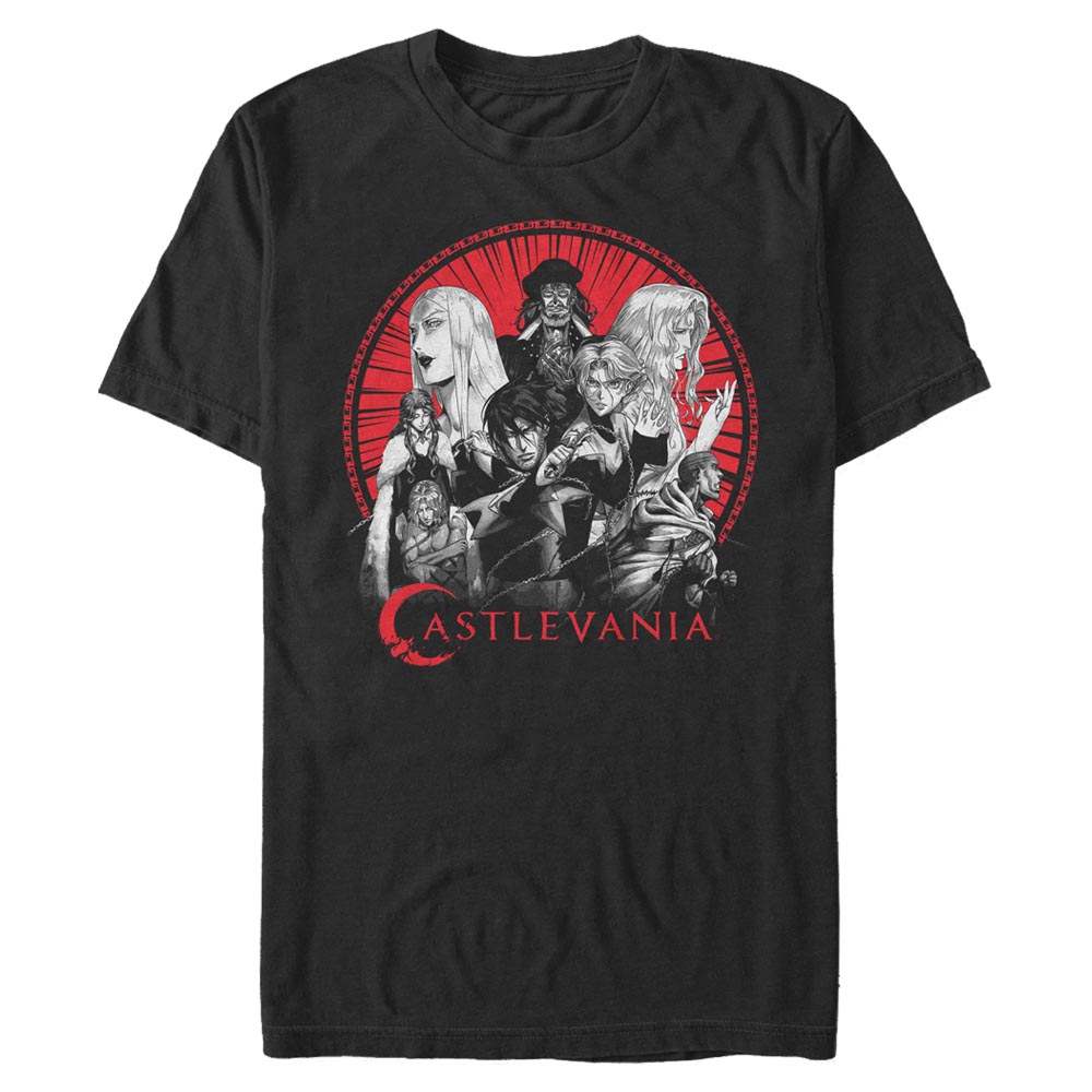 Netflix - Castlevania - Photo de groupe Crew Min - Homme T-shirt