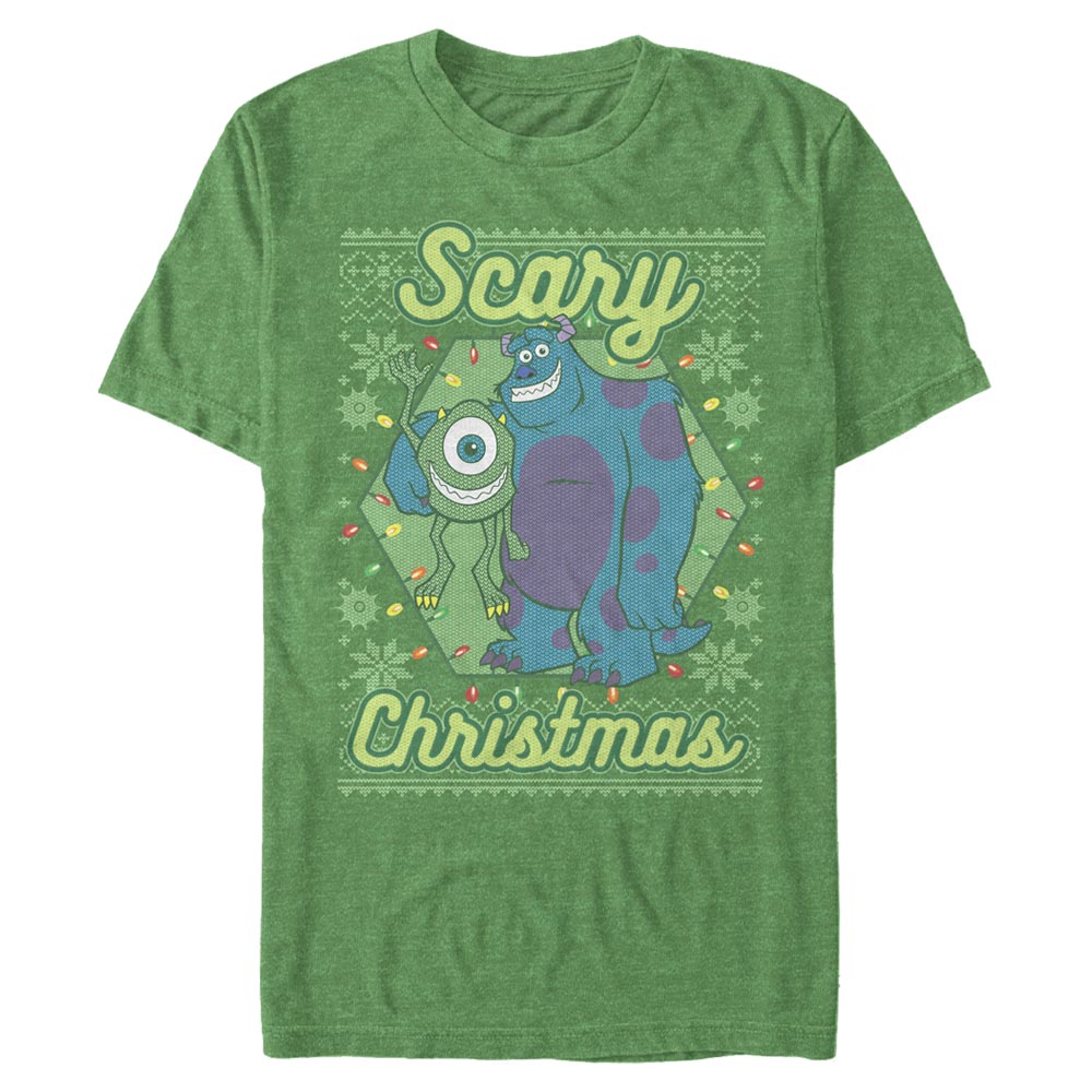 Pixar - Monstres - Bob et Sulley Monsters Xmas - Christmas - Homme T-shirt