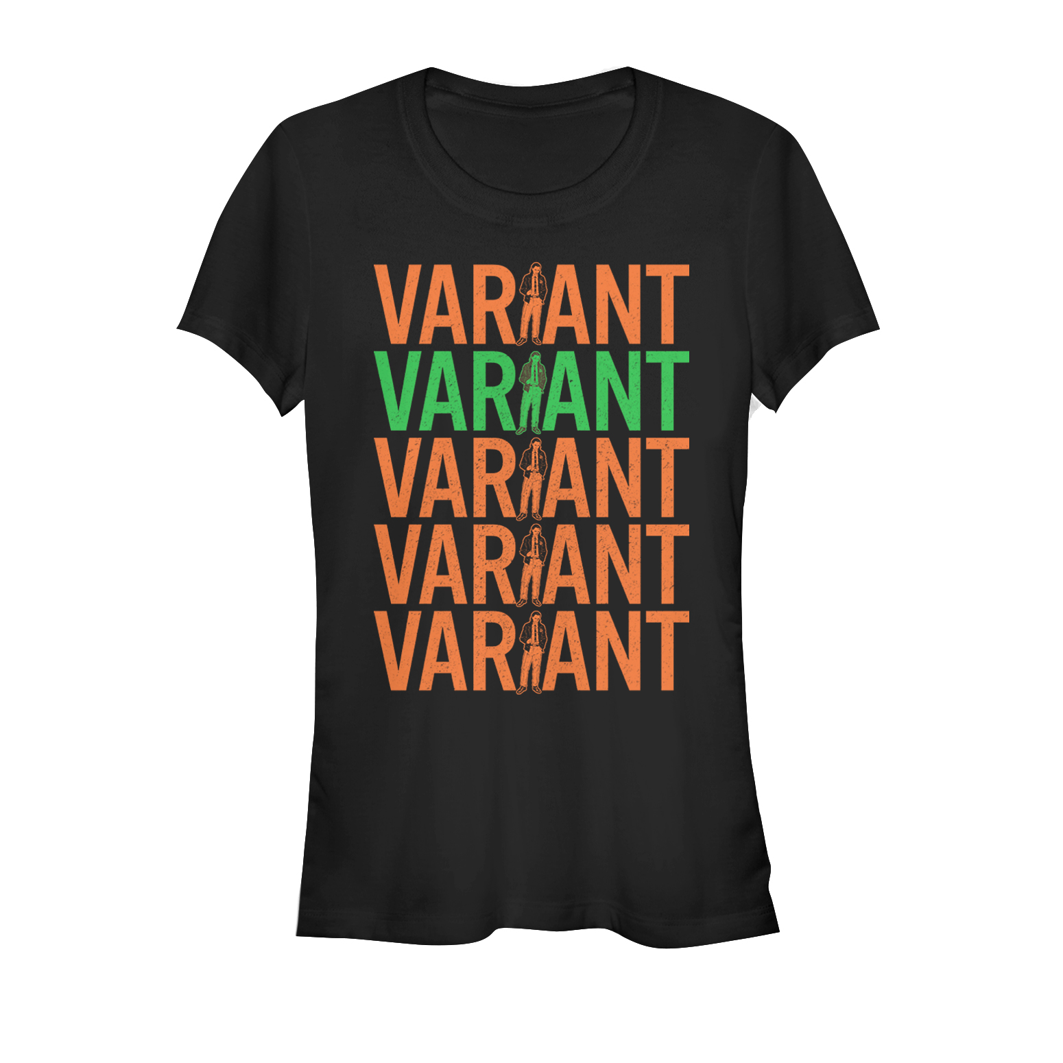 Aperçu: Marvel - Loki - Loki I Am Variant - Femme T-shirt - Noir - Devant