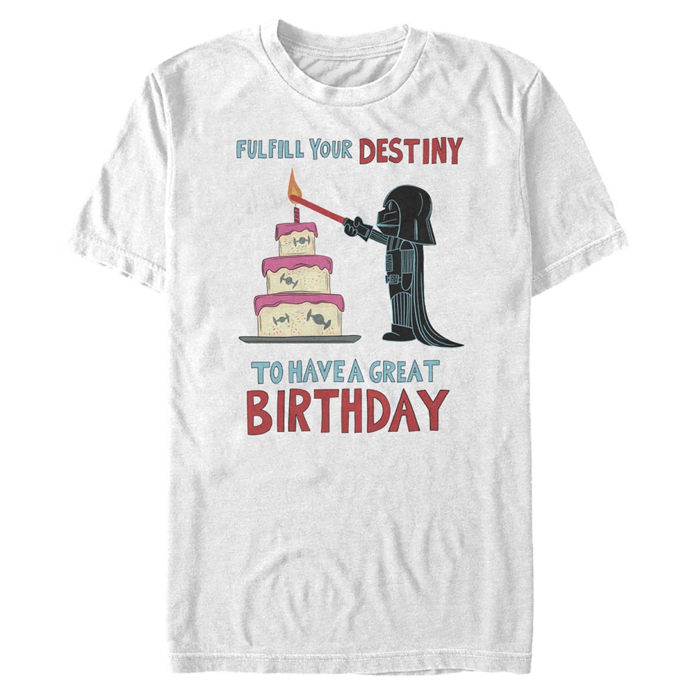 Star Wars - Dark Vador Fulfill Your Birthday - Birthday - Homme T-shirt