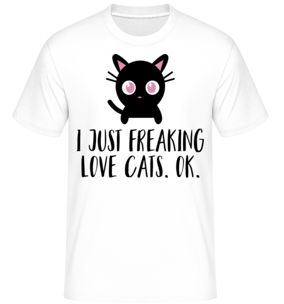 I Just Freaking Love Cats ·  T-Shirt Shirtinator homme