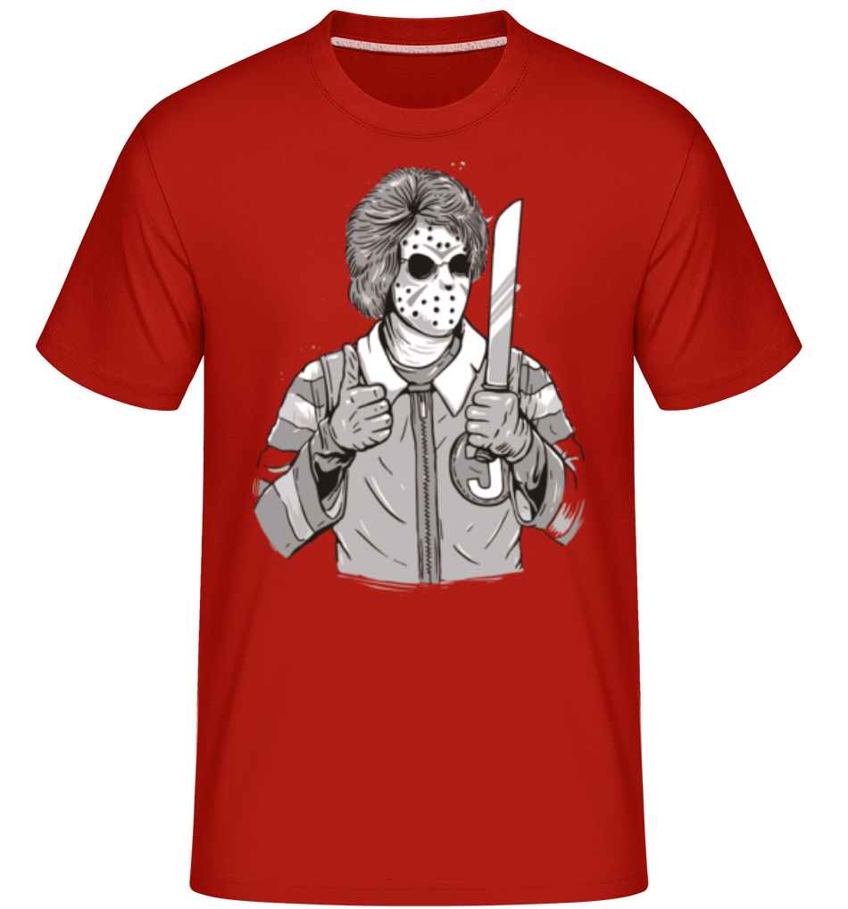 Aperçu: Clown Killer -  T-Shirt Shirtinator homme - Rouge - Devant