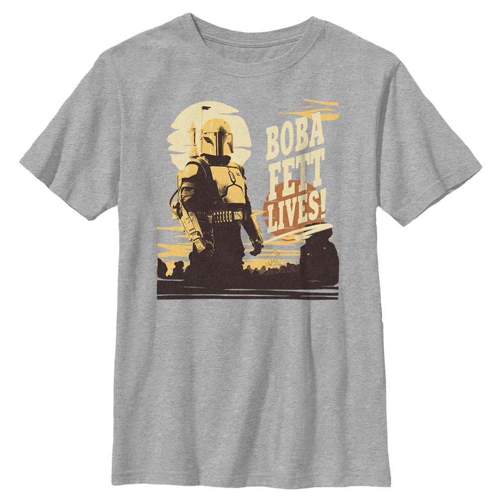 Star Wars - Book of Boba Fett - Boba Fett Lives - Enfant T-shirt