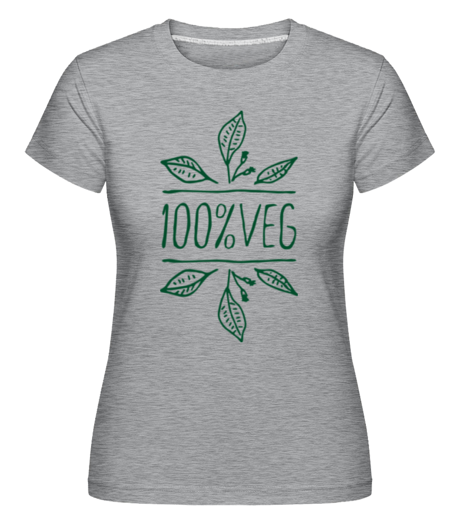 100 % Végétarien ·  T-shirt Shirtinator femme