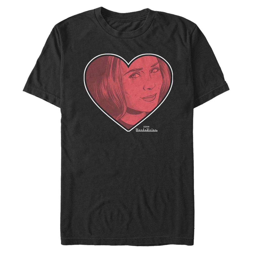 Marvel - WandaVision - La Sorcière rouge Wanda Love - Valentine's Day - Homme T-shirt