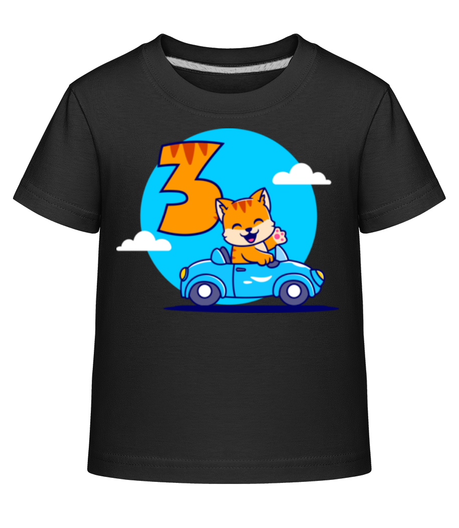 Chat 3 Anniversaire · T-shirt shirtinator Enfant
