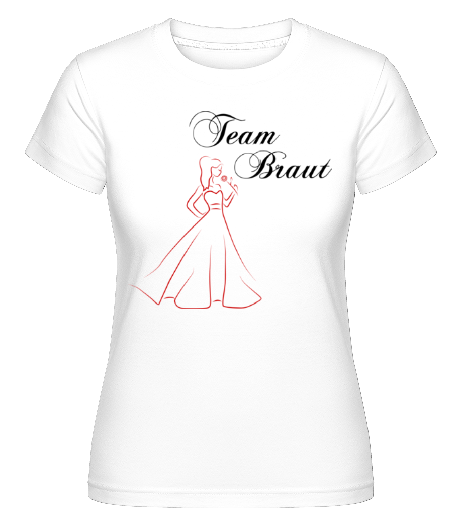 Team Braut Icon Rot · Shirtinator Frauen T-Shirt