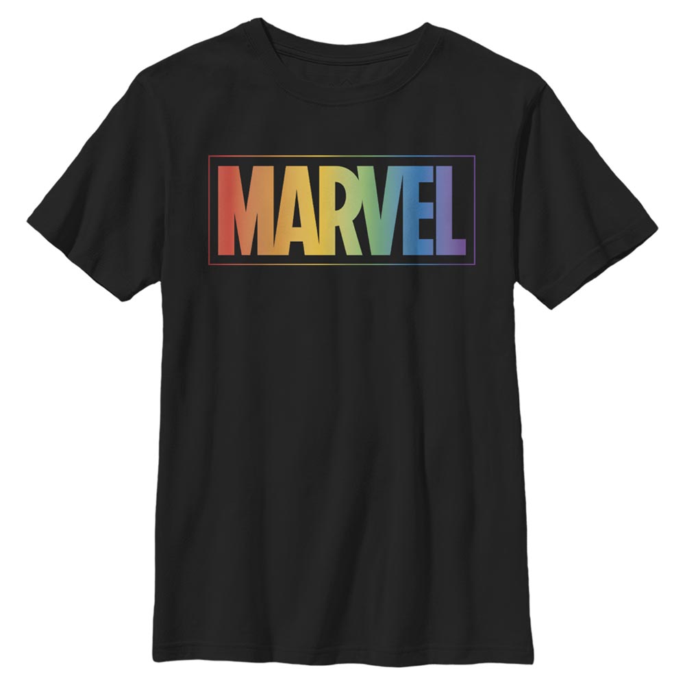Marvel - Logo Rainbow - Enfant T-shirt