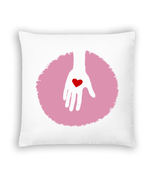 Main Avec Coeur · Coussin