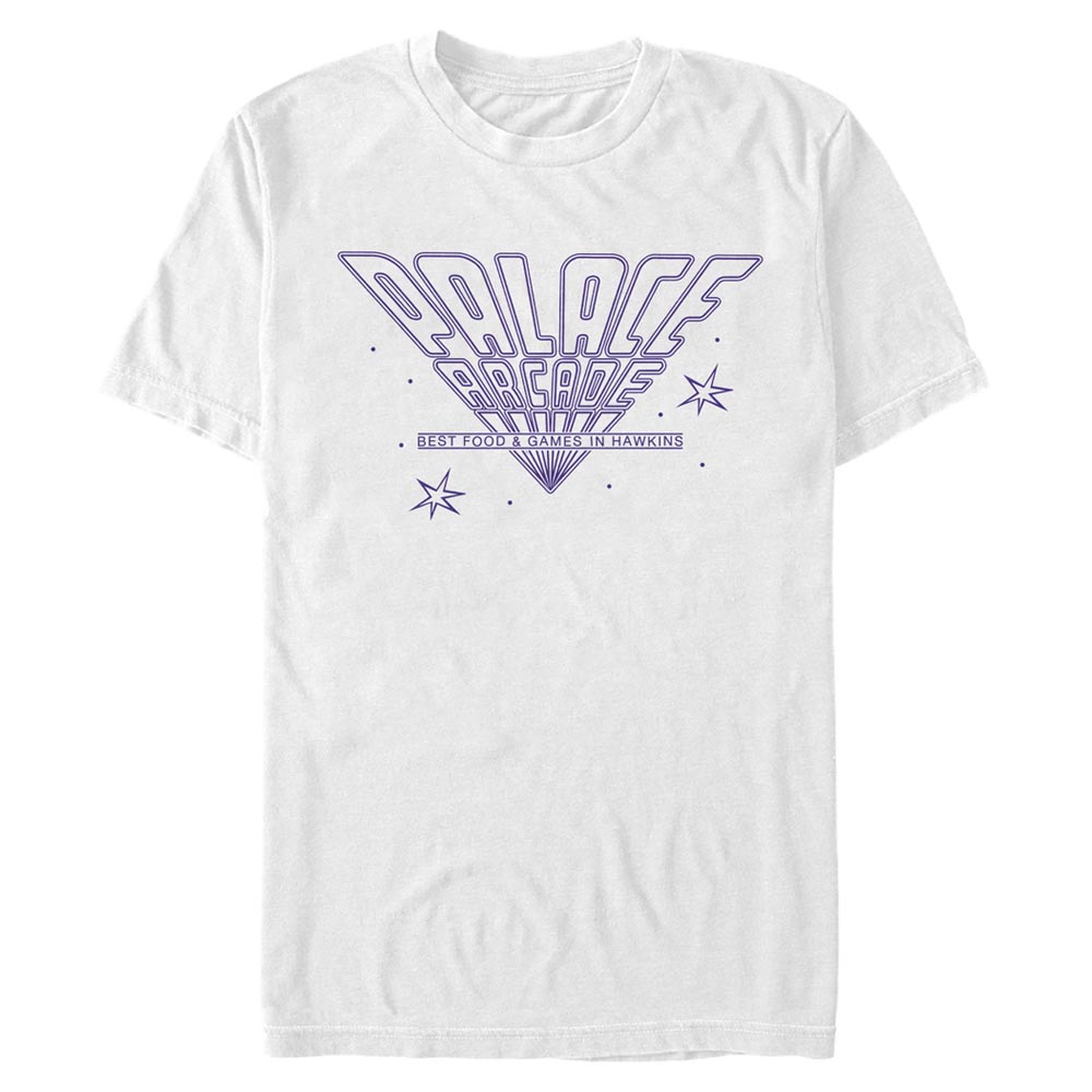 Netflix - Stranger Things - Arcade Line Art - Homme T-shirt