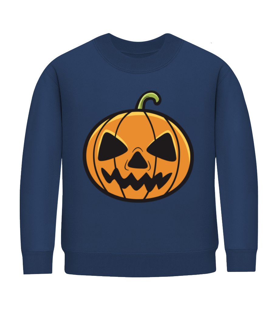 Citrouille D'Halloween · Sweatshirt Enfant