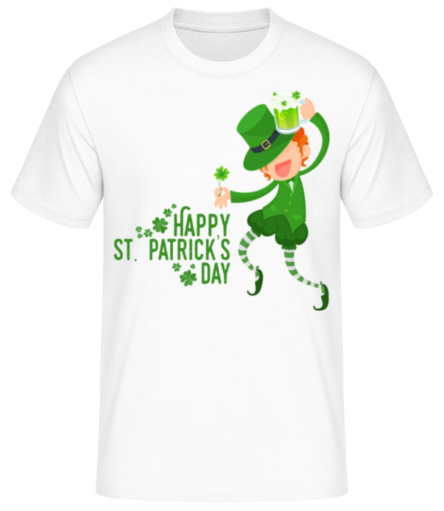 Happy St. Patrick's Day Logo · T-shirt standard Homme